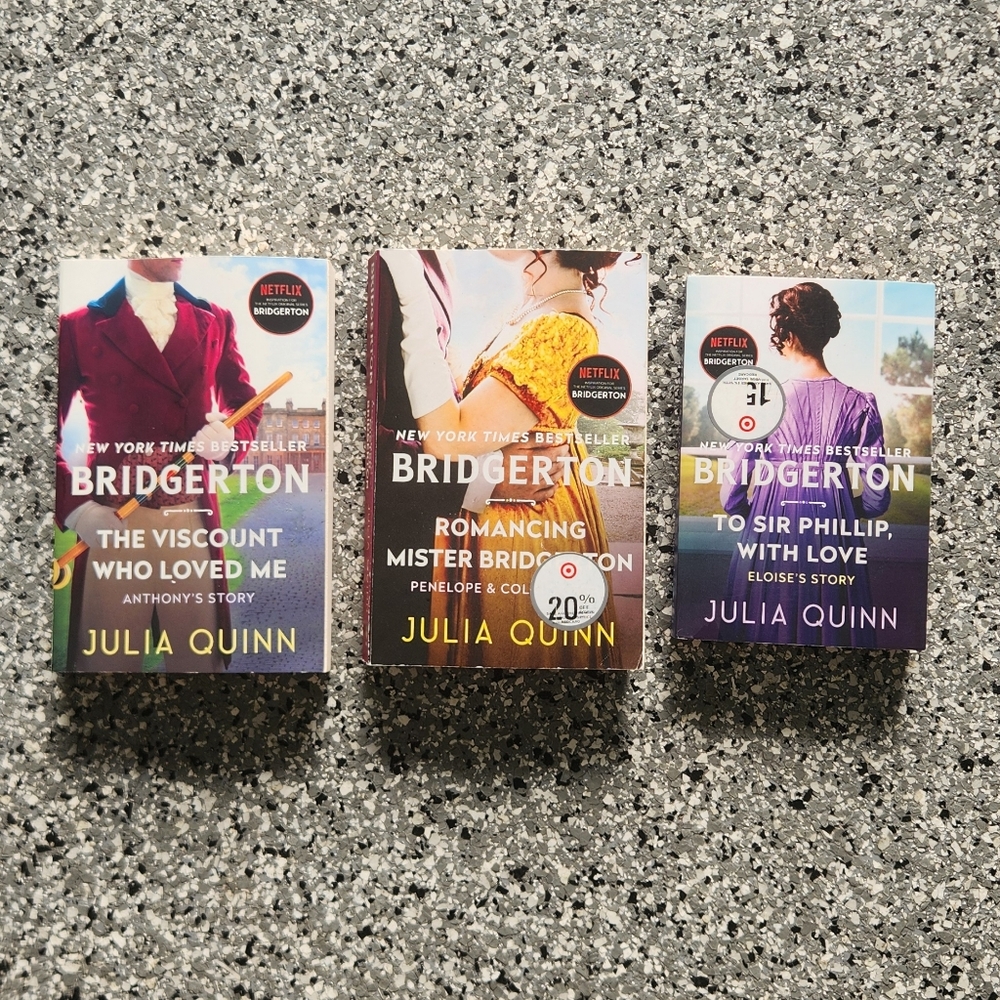 Bridgerton Book Three Titles by Julia Quinn